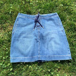 "Loft" denim skirt, size 10, like new